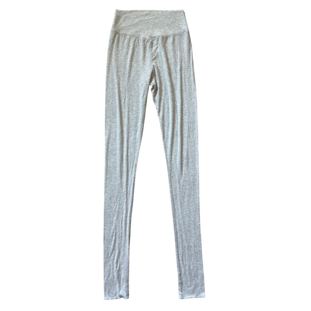 Joah Brown Light Gray Maternity/High-Waisted Leggings
